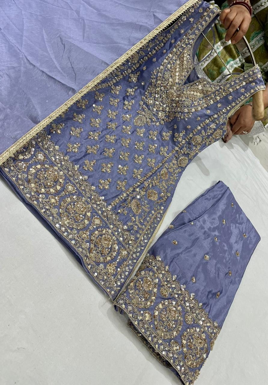 Party wear sharara suit